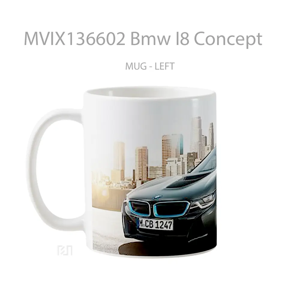 Mug Bmw I8 Concept Cangkir Mobil - All-side / Desain