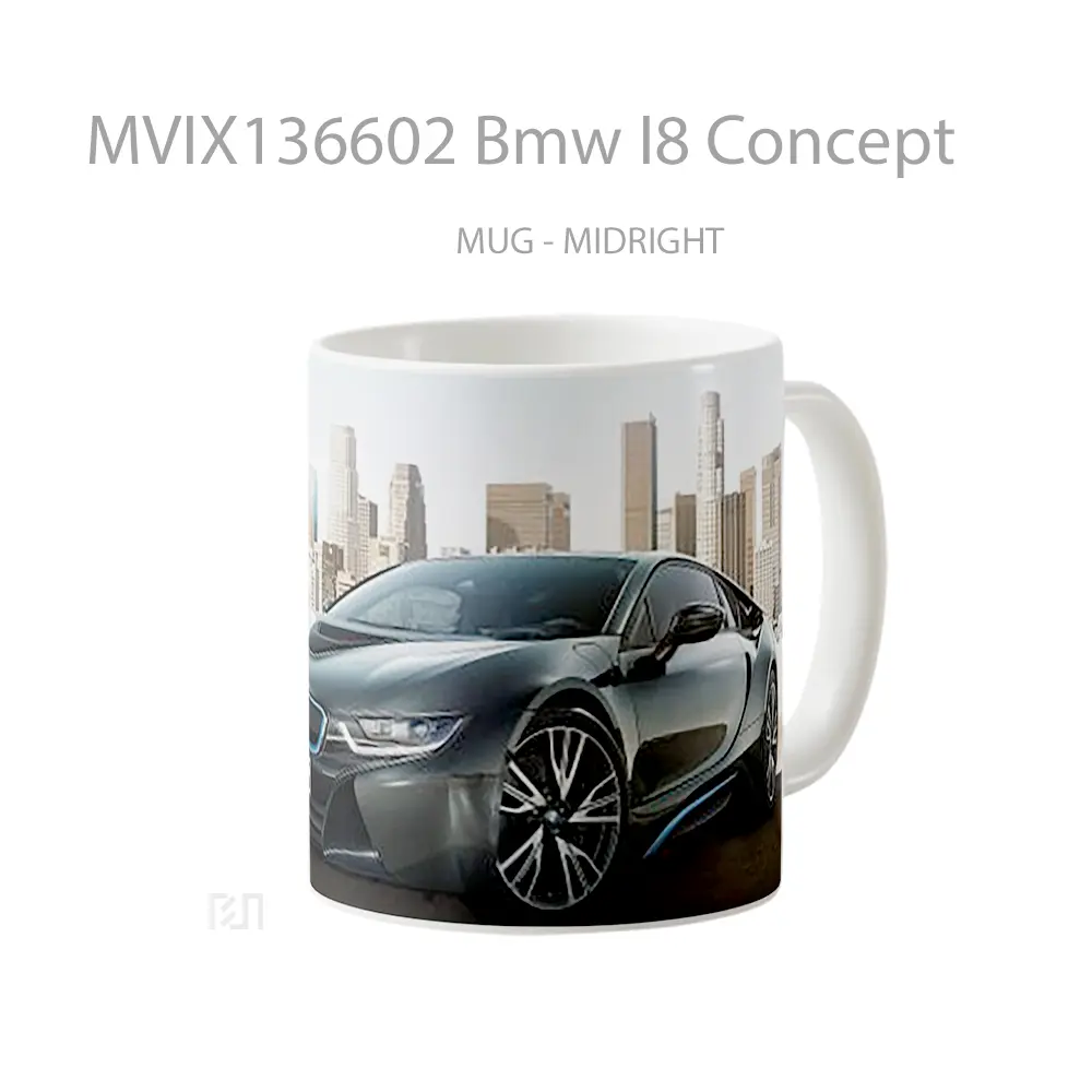 Mug Bmw I8 Concept Cangkir Mobil - All-side / Desain