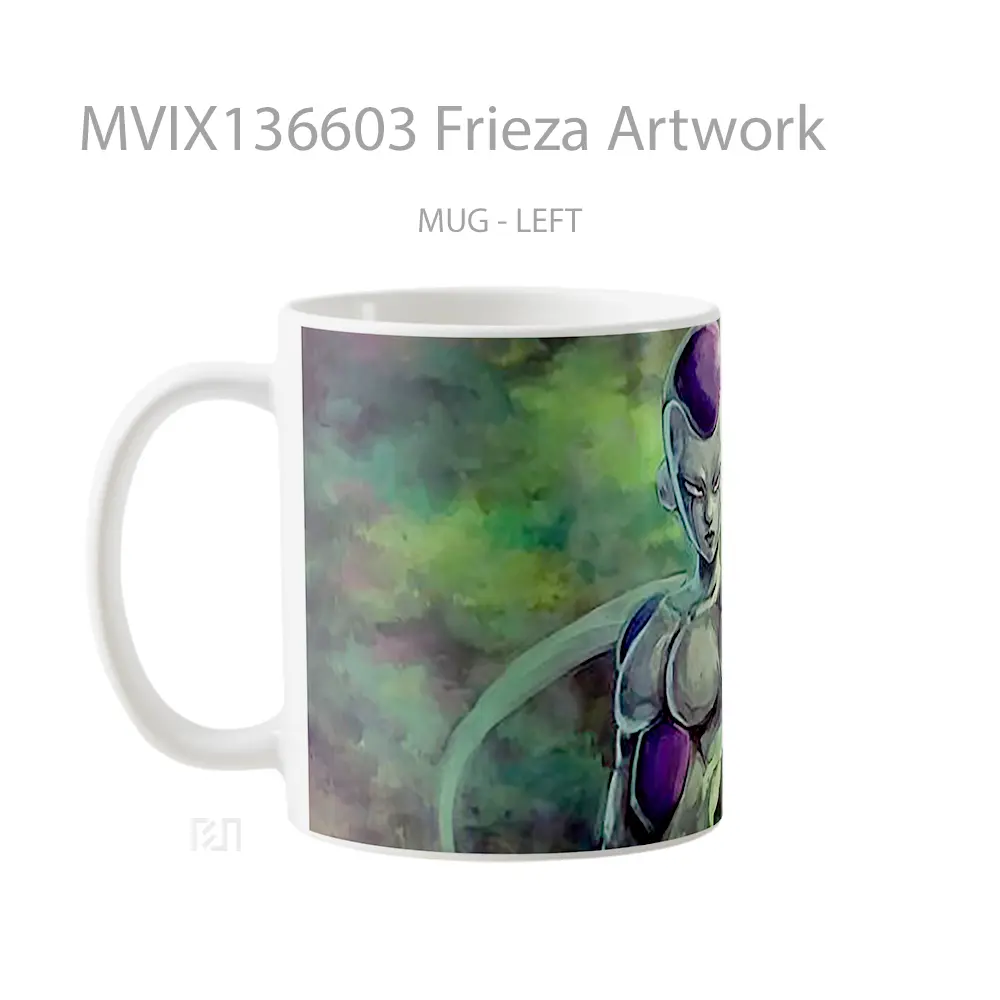 Mug Frieza Artwork Gelas Seni Modern - All-side / Desain