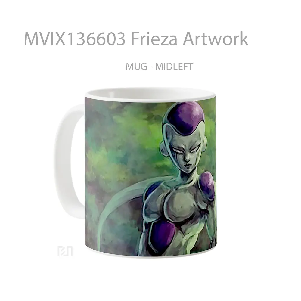 Mug Frieza Artwork Gelas Seni Modern - All-side / Desain