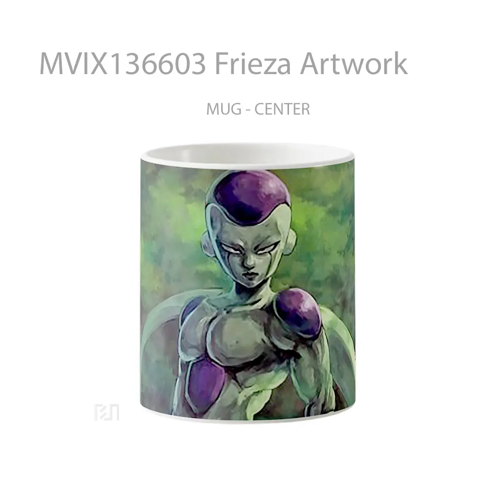 Mug Frieza Artwork Gelas Seni Modern