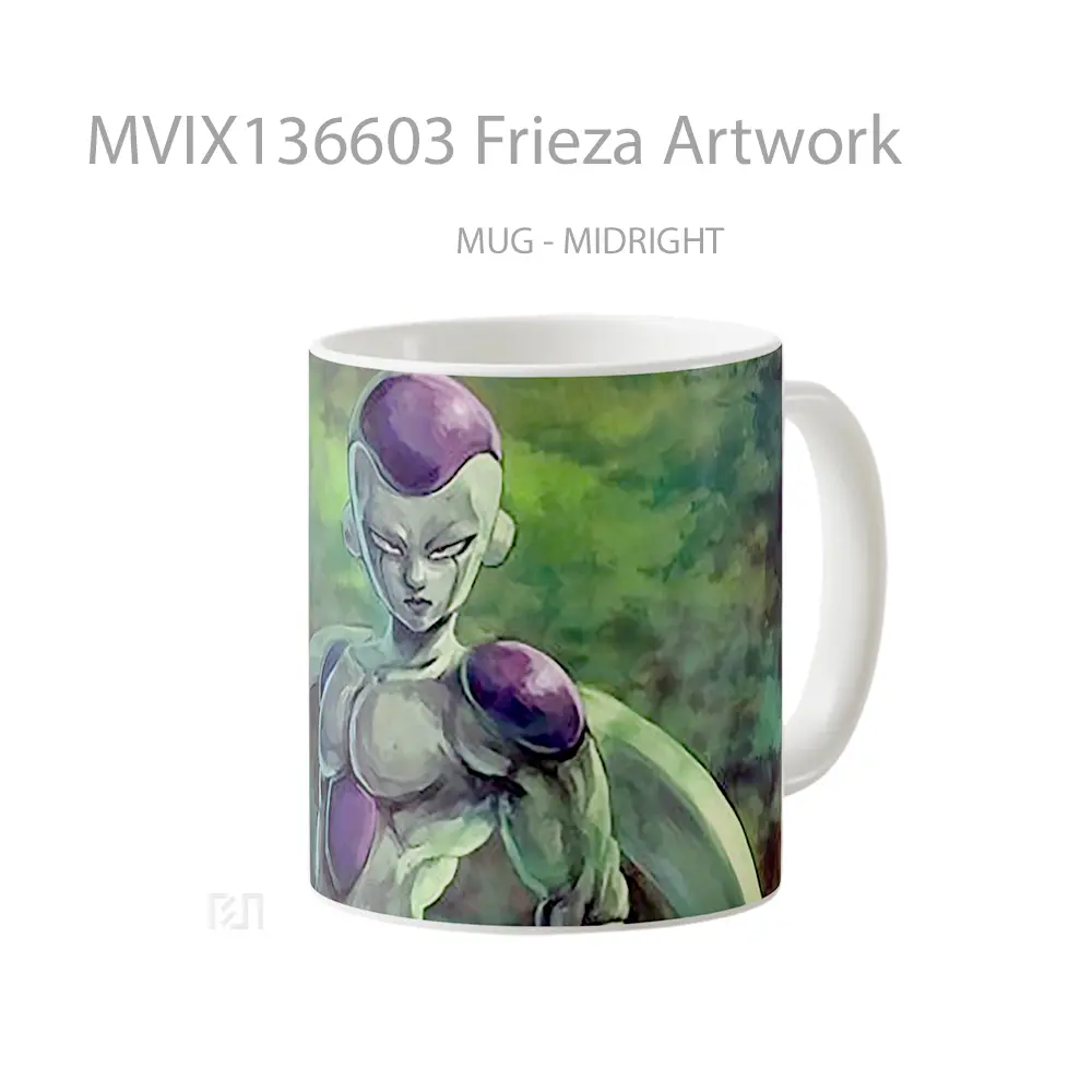Mug Frieza Artwork Gelas Seni Modern - All-side / Desain
