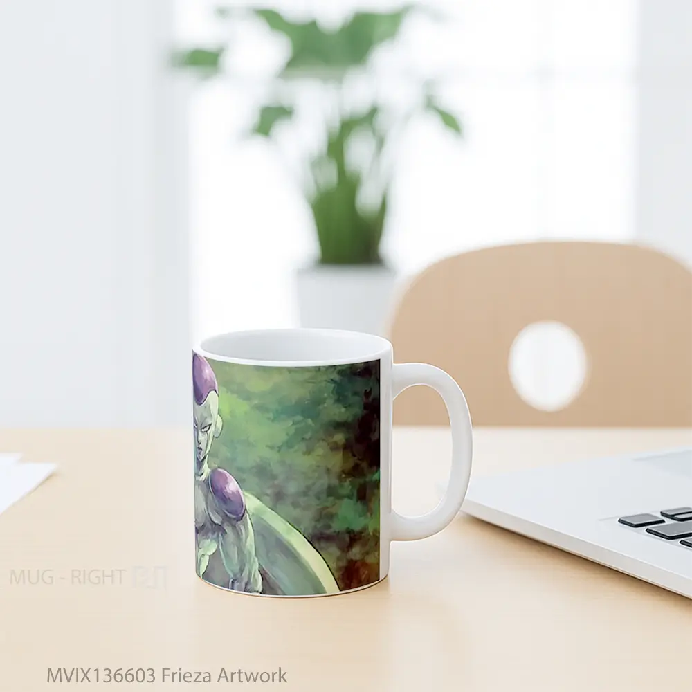 Mug Frieza Artwork Gelas Seni Modern - All-side / Desain