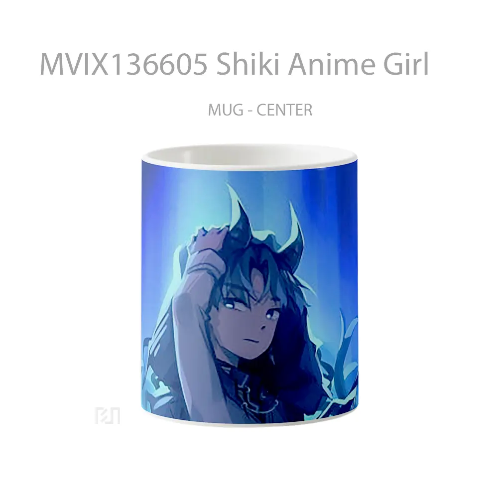 Mug Keramik Premium SNI - Mug Shiki Anime Girl Cangkir Anime