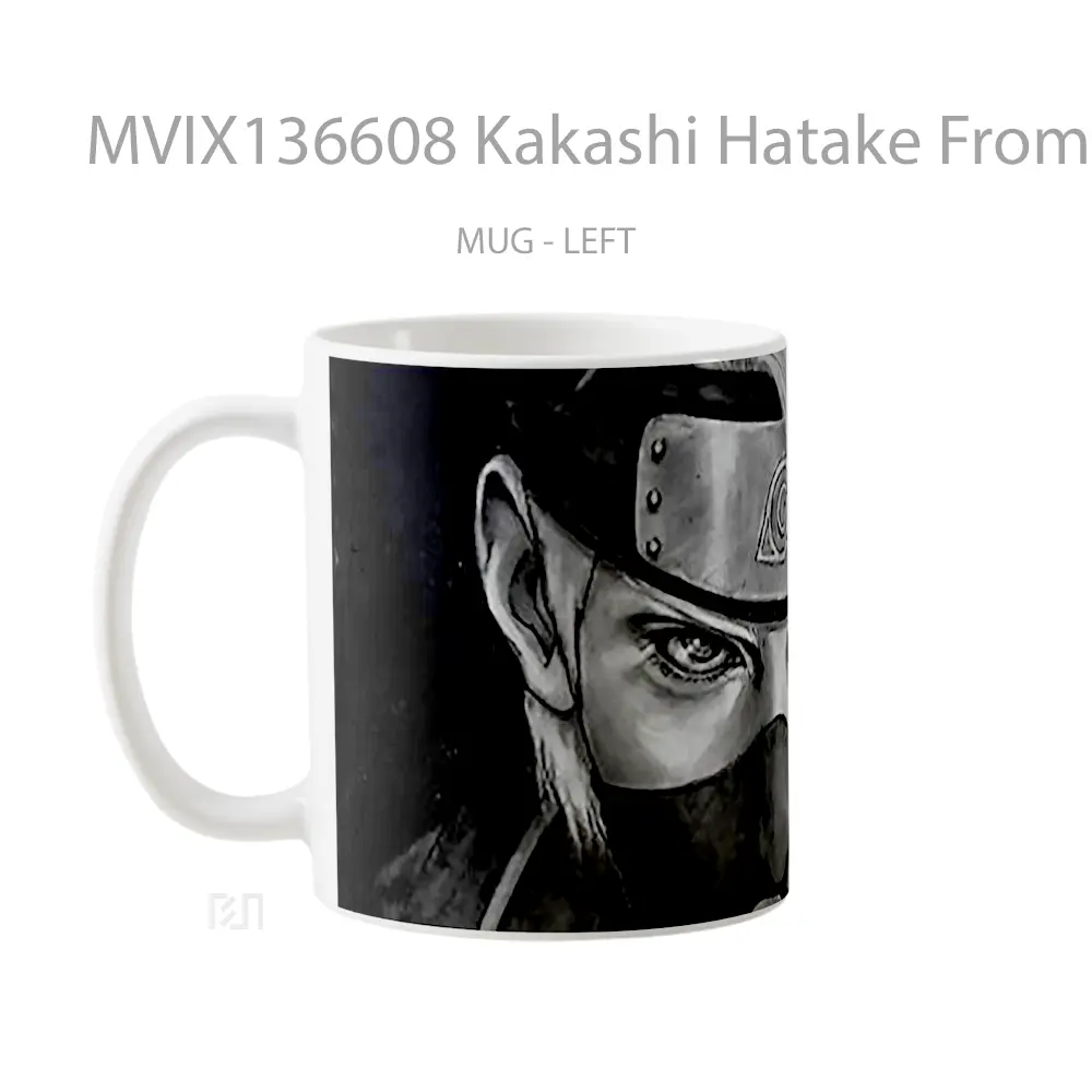 Mug Kakashi Hatake From Naruto Cangkir Anime - All-side / Desain