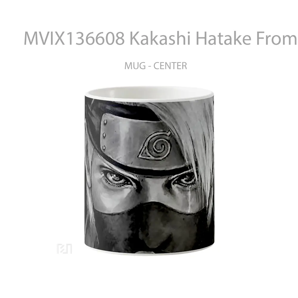 Mug Kakashi Hatake From Naruto Cangkir Anime