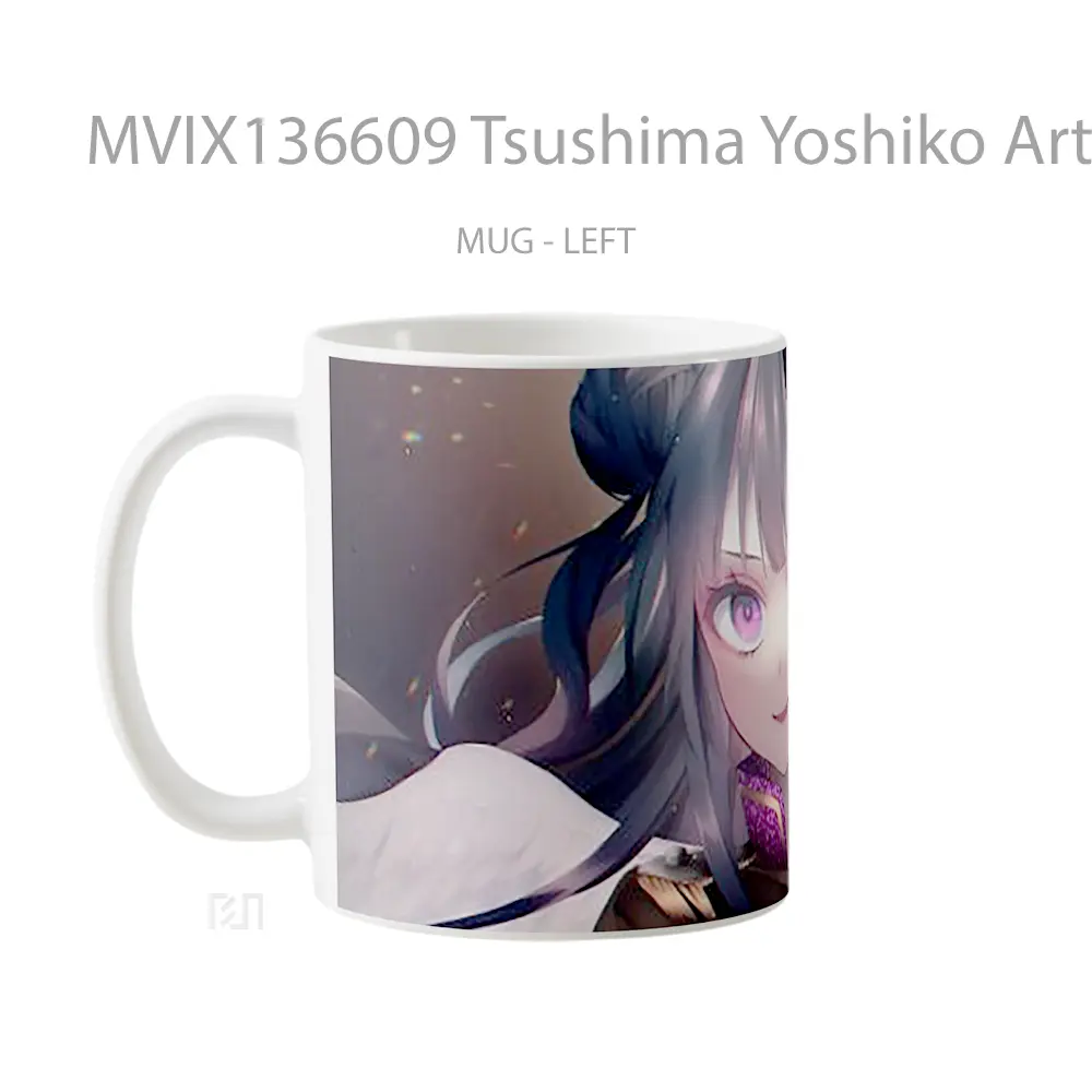 Mug Tsushima Yoshiko Artwork Manga Cangkir Anime - All-side / Desain