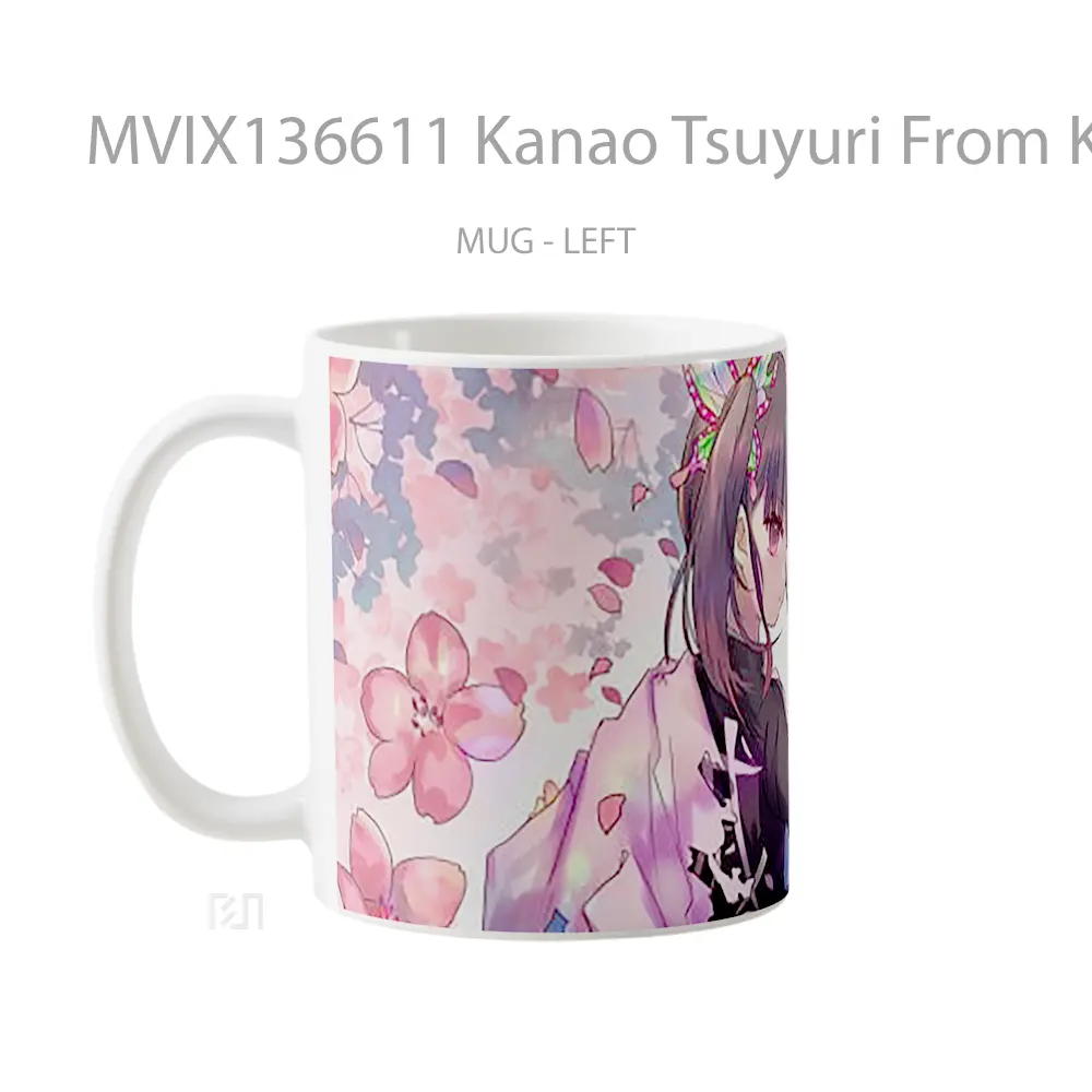 Mug Kanao Tsuyuri From Kimetsu No Yaiba V3 Cangkir Anime - All-side / Desain