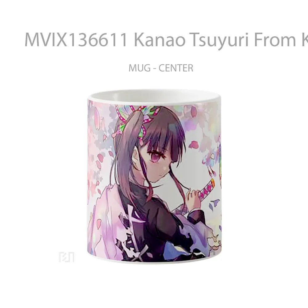 Mug Kanao Tsuyuri From Kimetsu No Yaiba V3 Cangkir Anime