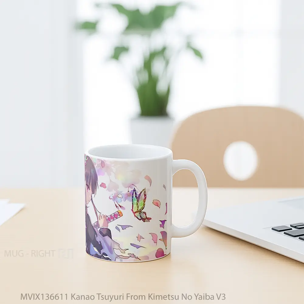 Mug Kanao Tsuyuri From Kimetsu No Yaiba V3 Cangkir Anime - All-side / Desain