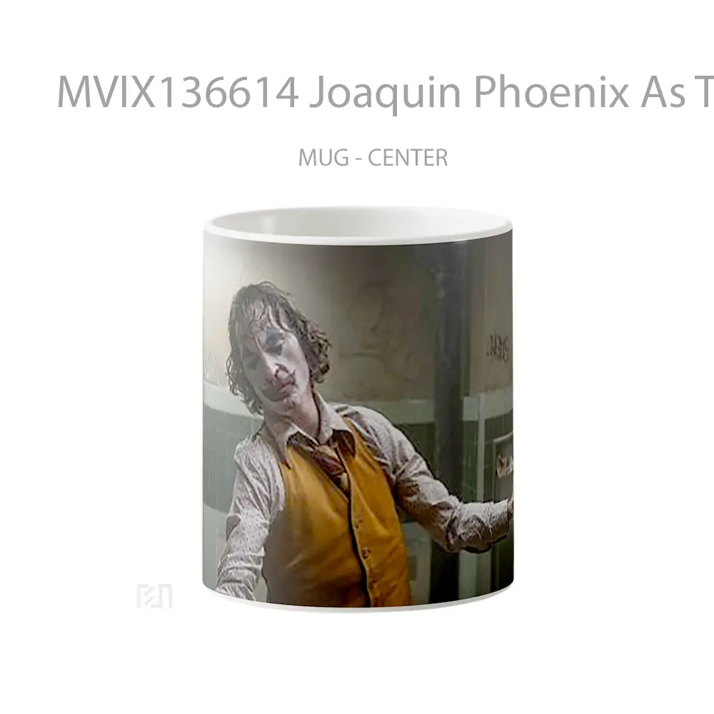 Mug Joaquin Phoenix As The Joker V2 Gelas Superhero