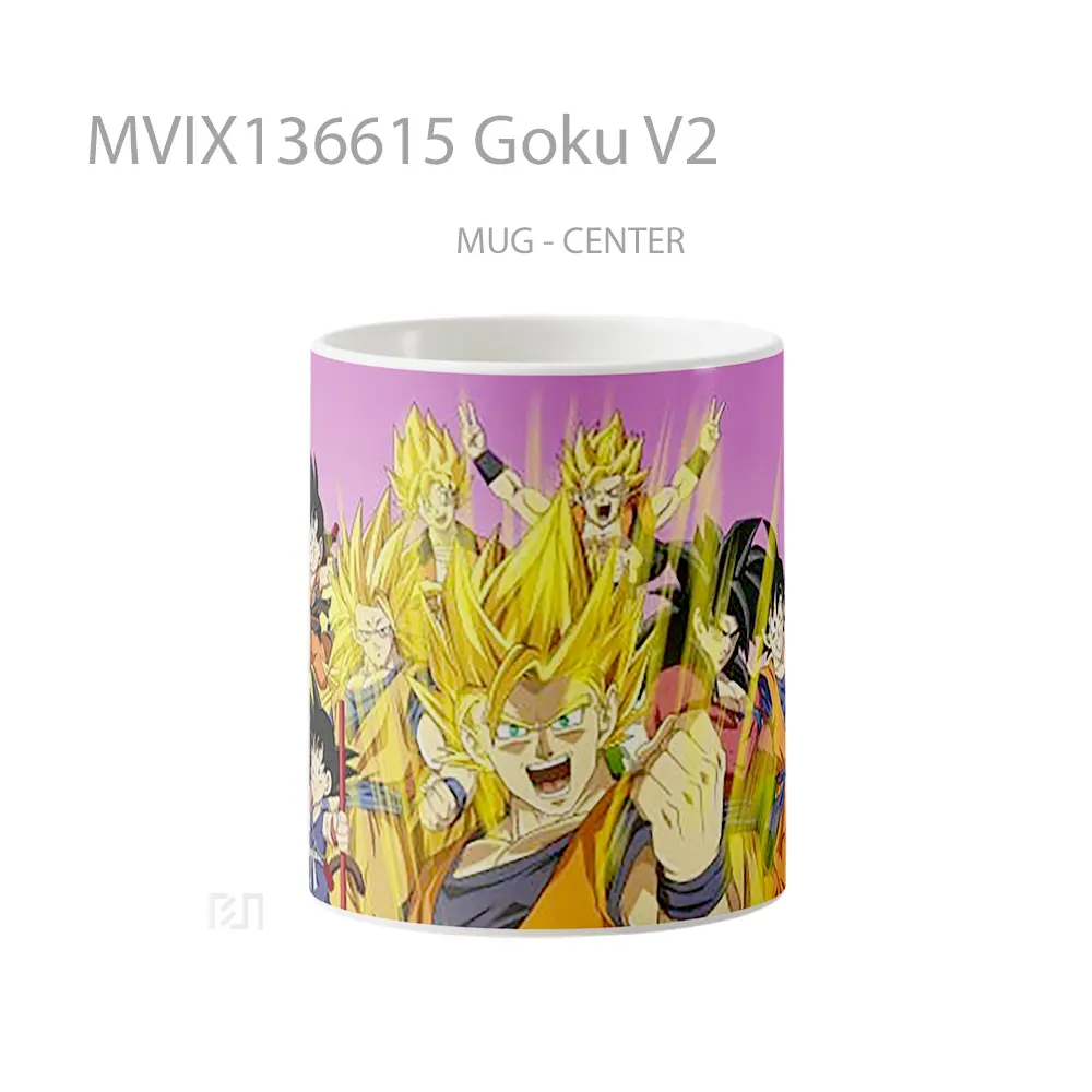 Mug Goku V2 Cangkir Anime
