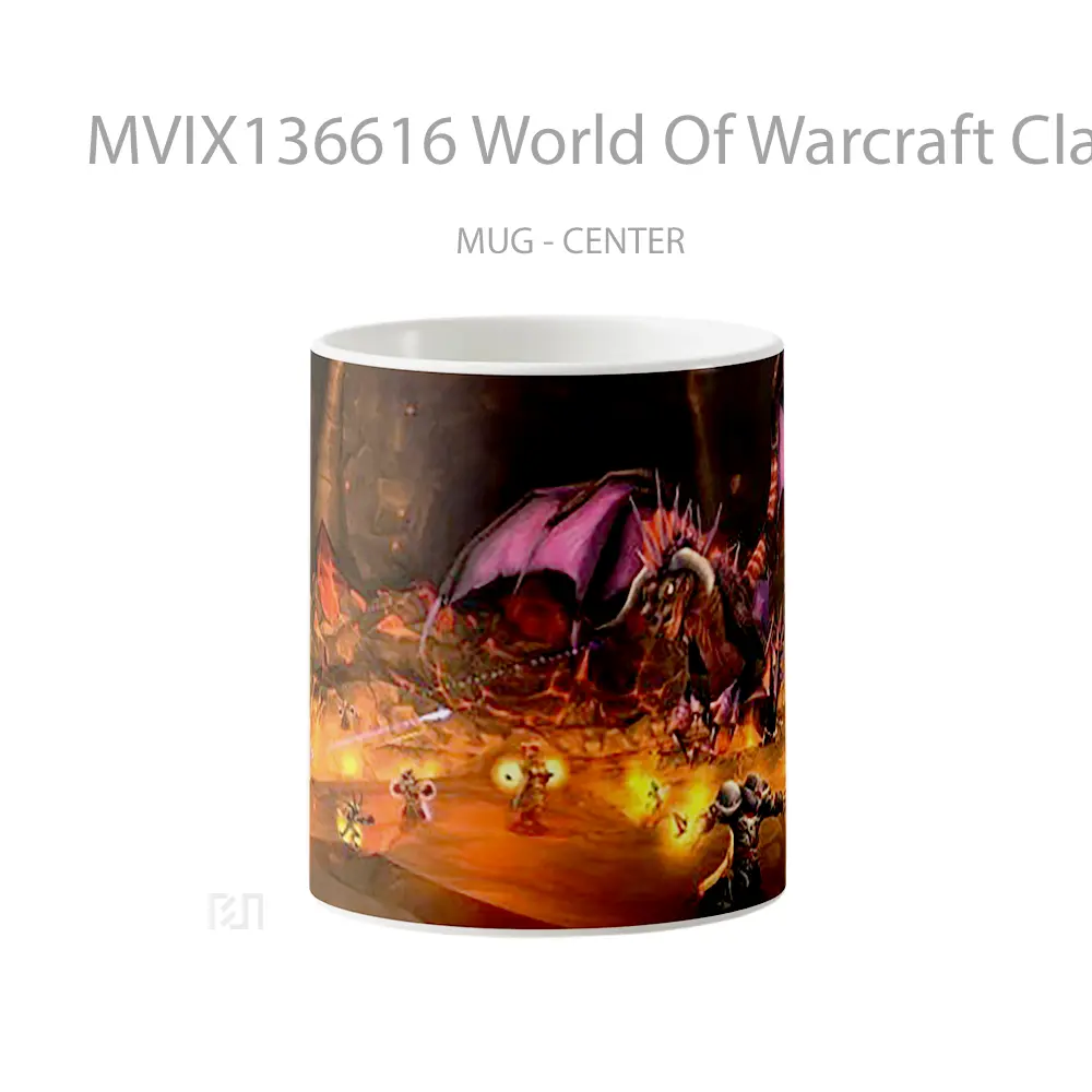 Mug World Of Warcraft Classic Gelas Keramik Unik