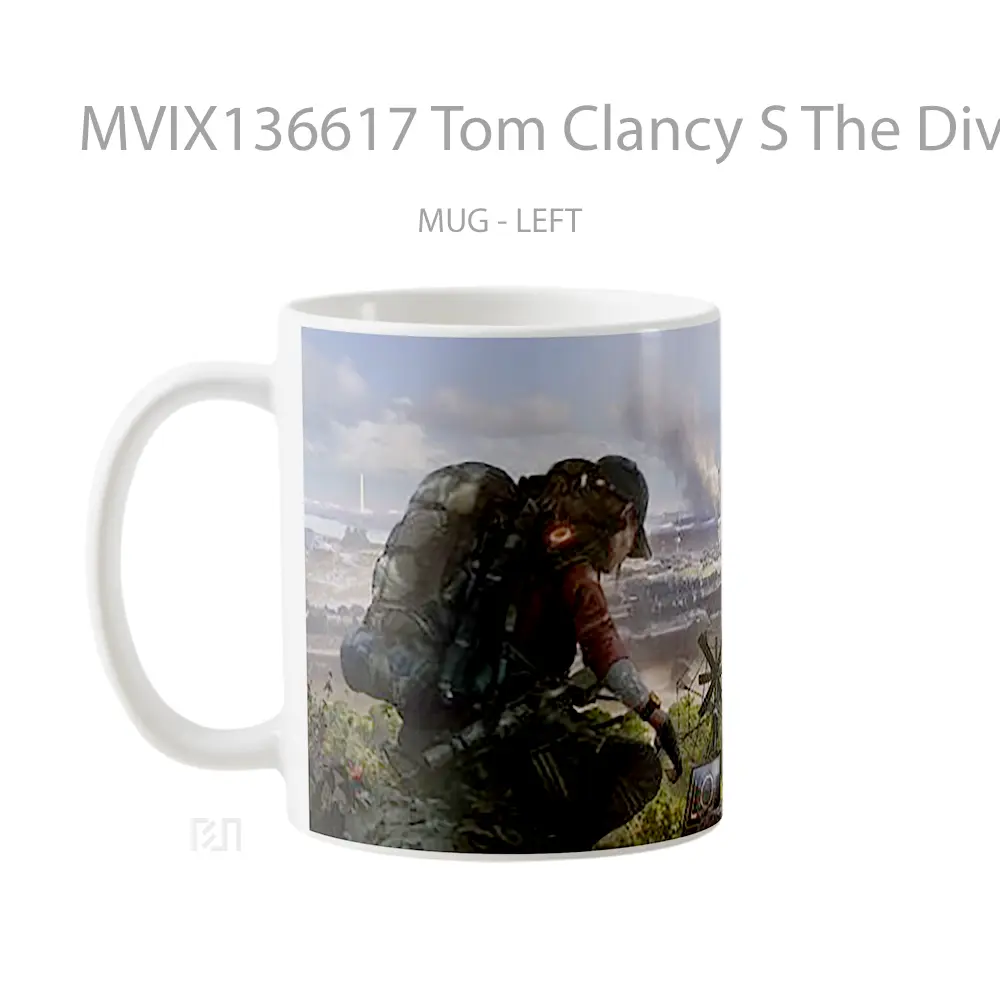 Mug Tom Clancy S The Division 2 V1 Gelas Keramik Unik - All-side / Desain