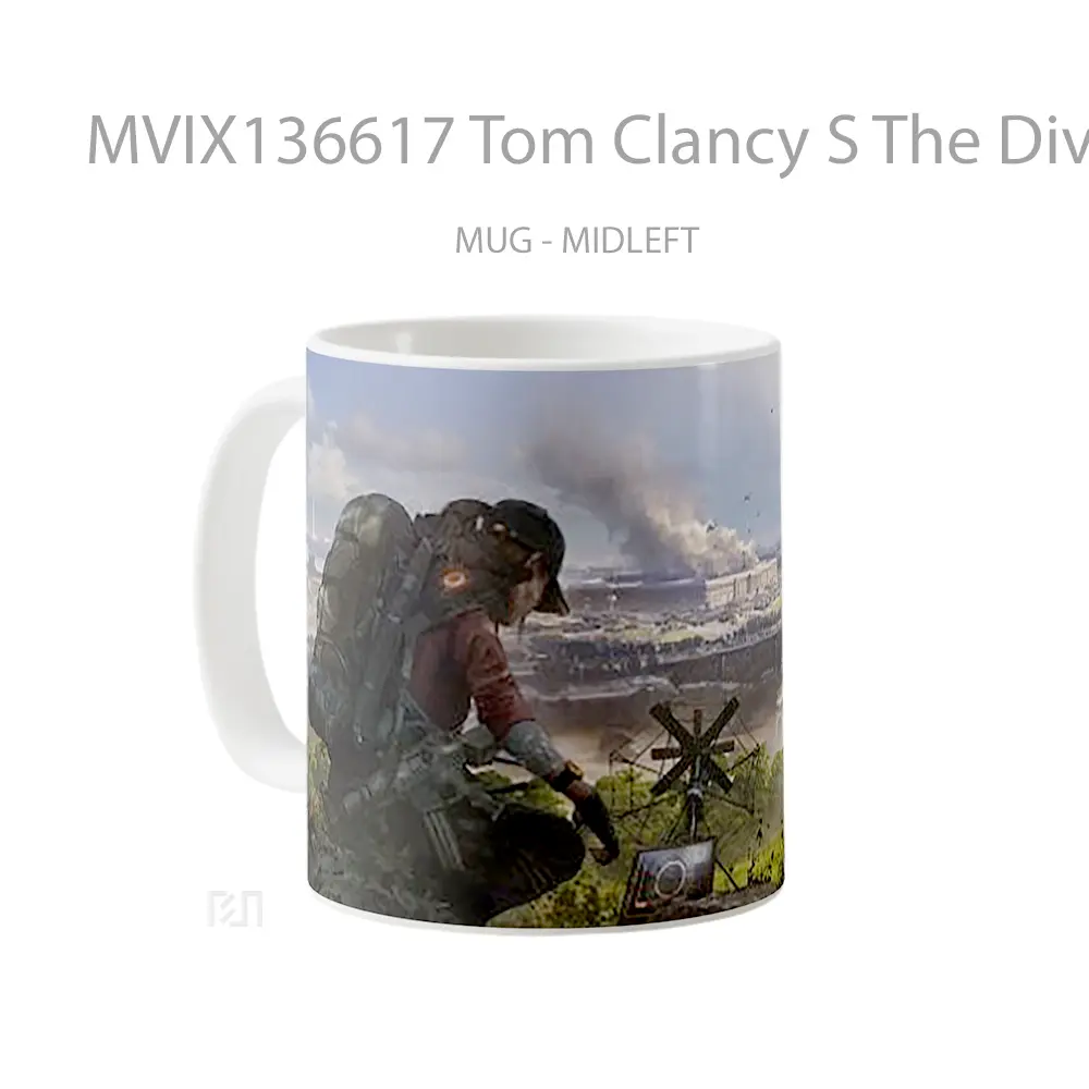 Mug Tom Clancy S The Division 2 V1 Gelas Keramik Unik - All-side / Desain
