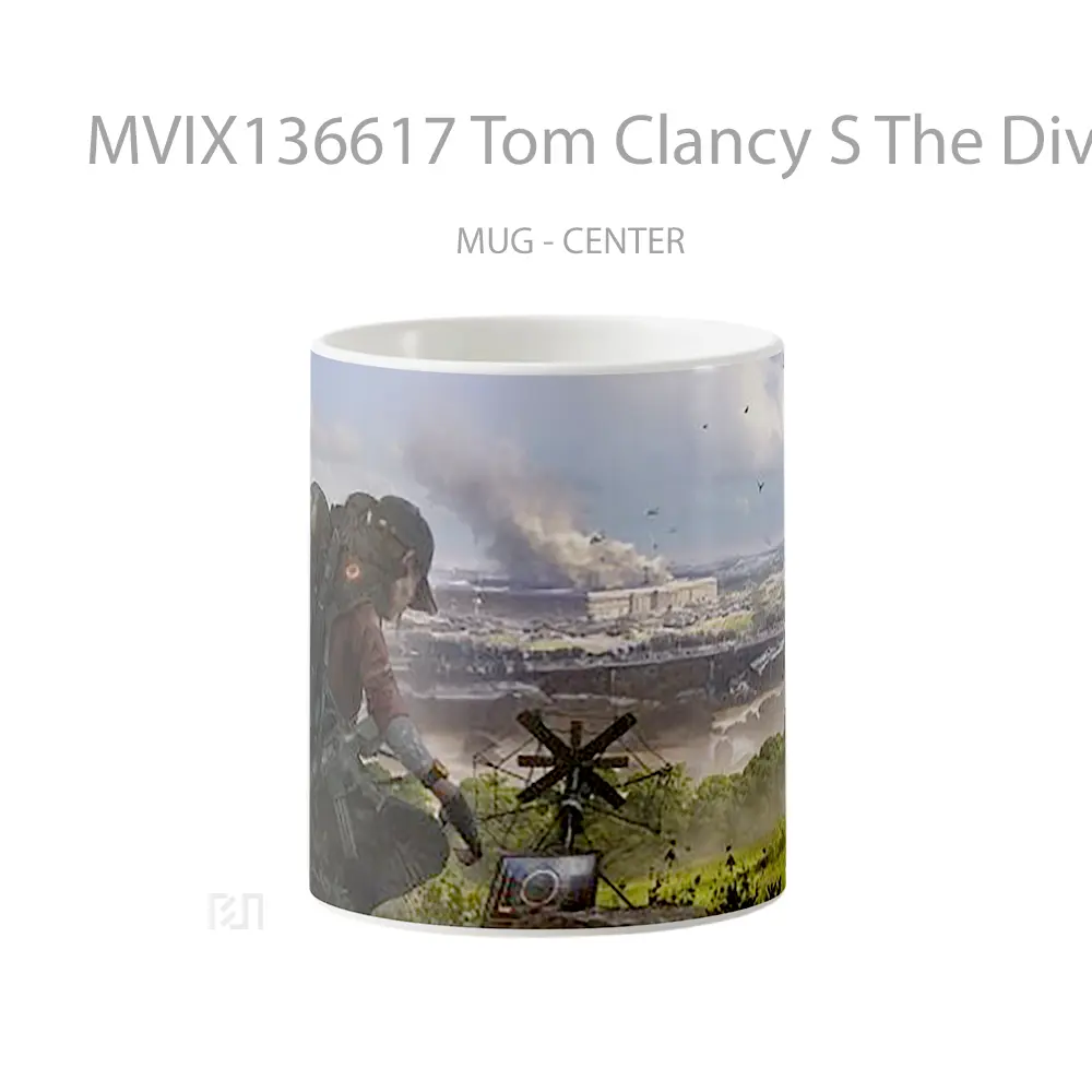 Mug Tom Clancy S The Division 2 V1 Gelas Keramik Unik