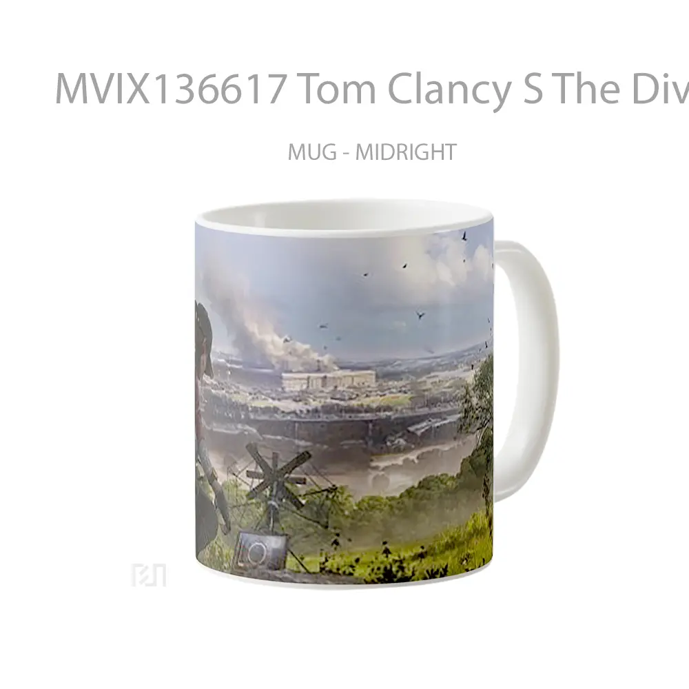 Mug Tom Clancy S The Division 2 V1 Gelas Keramik Unik - All-side / Desain