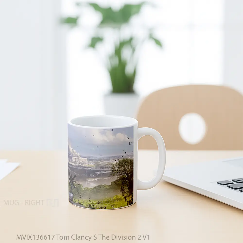 Mug Tom Clancy S The Division 2 V1 Gelas Keramik Unik - All-side / Desain