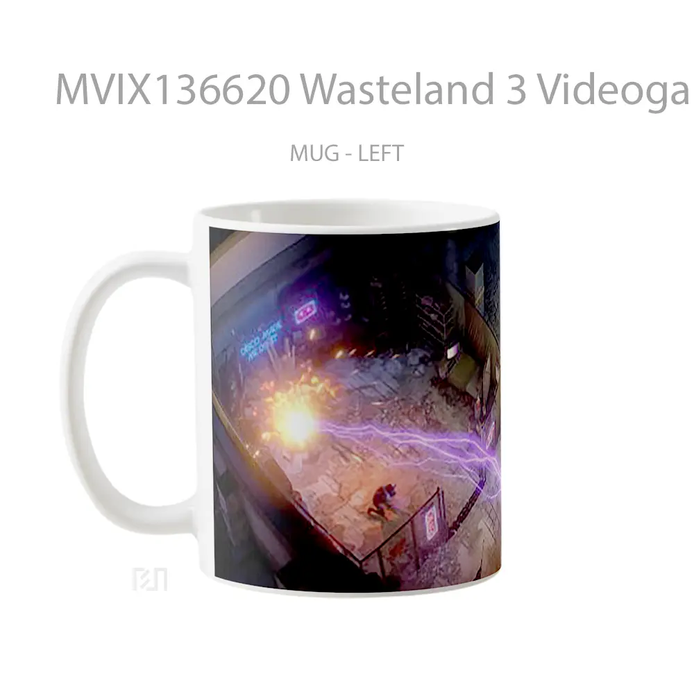 Mug Wasteland 3 Videogame Gelas Keramik Unik - All-side / Desain