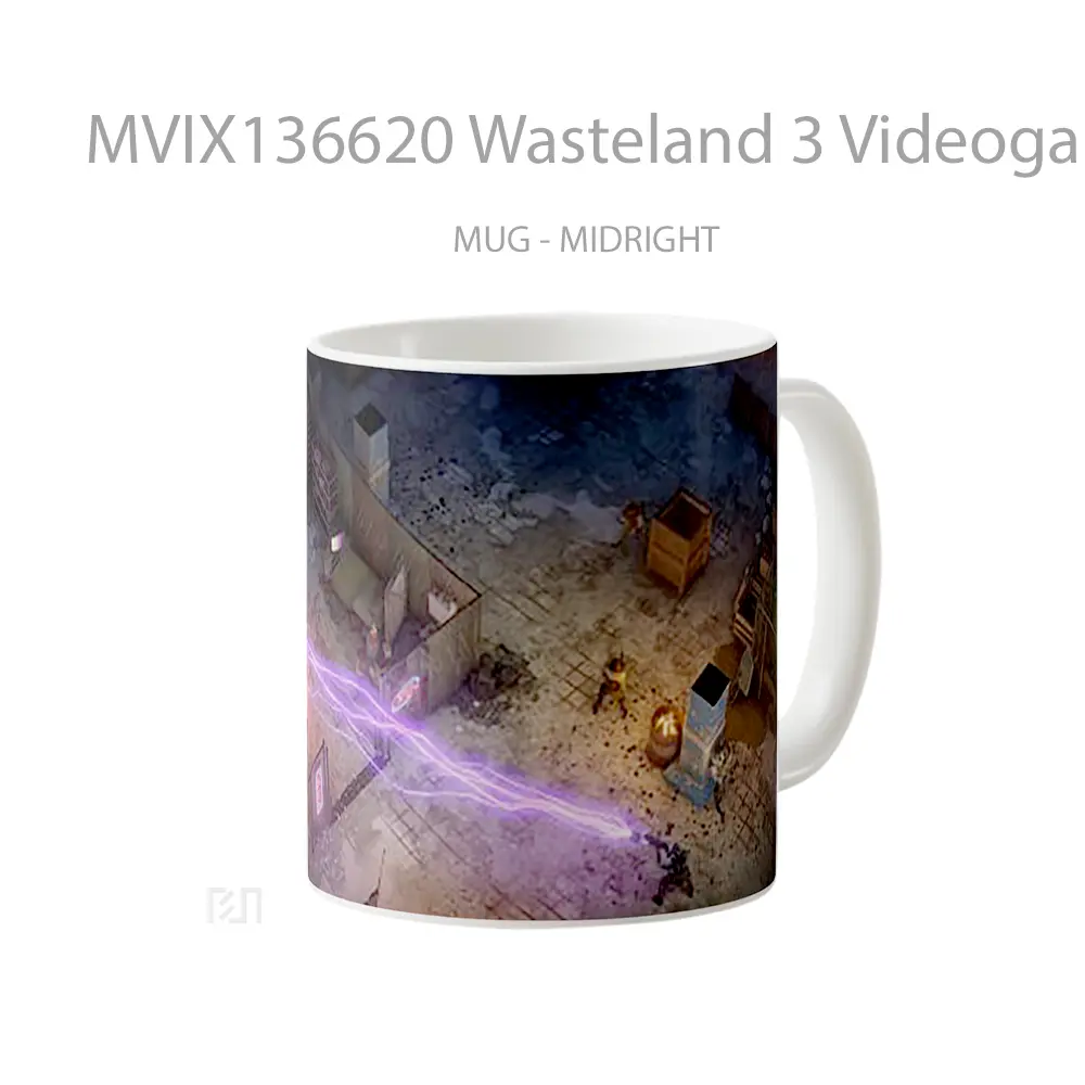 Mug Wasteland 3 Videogame Gelas Keramik Unik - All-side / Desain