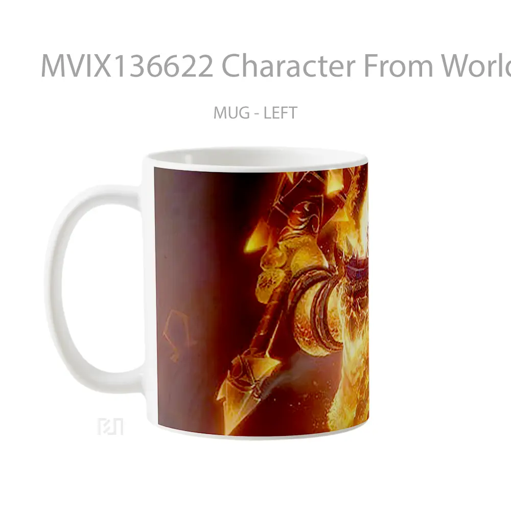 Mug Character From World Of Warcraft Gelas Keramik Unik - All-side / Desain