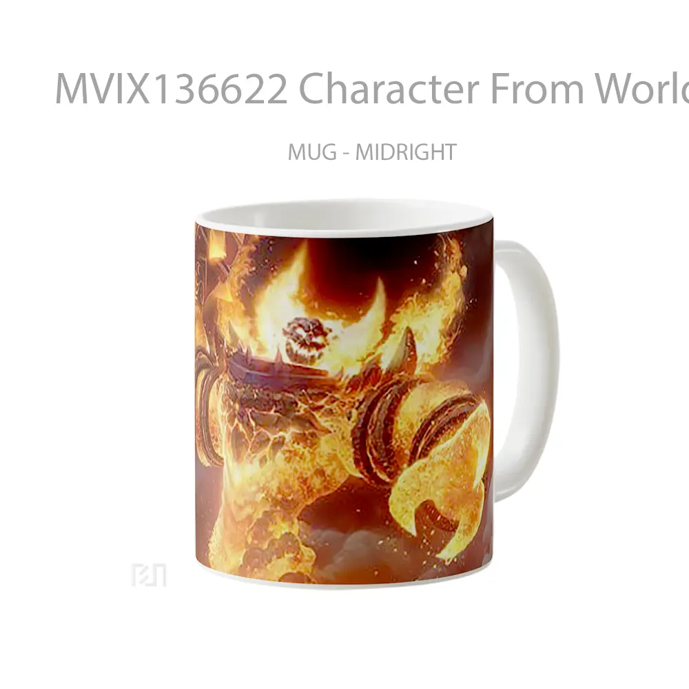 Mug Character From World Of Warcraft Gelas Keramik Unik - All-side / Desain