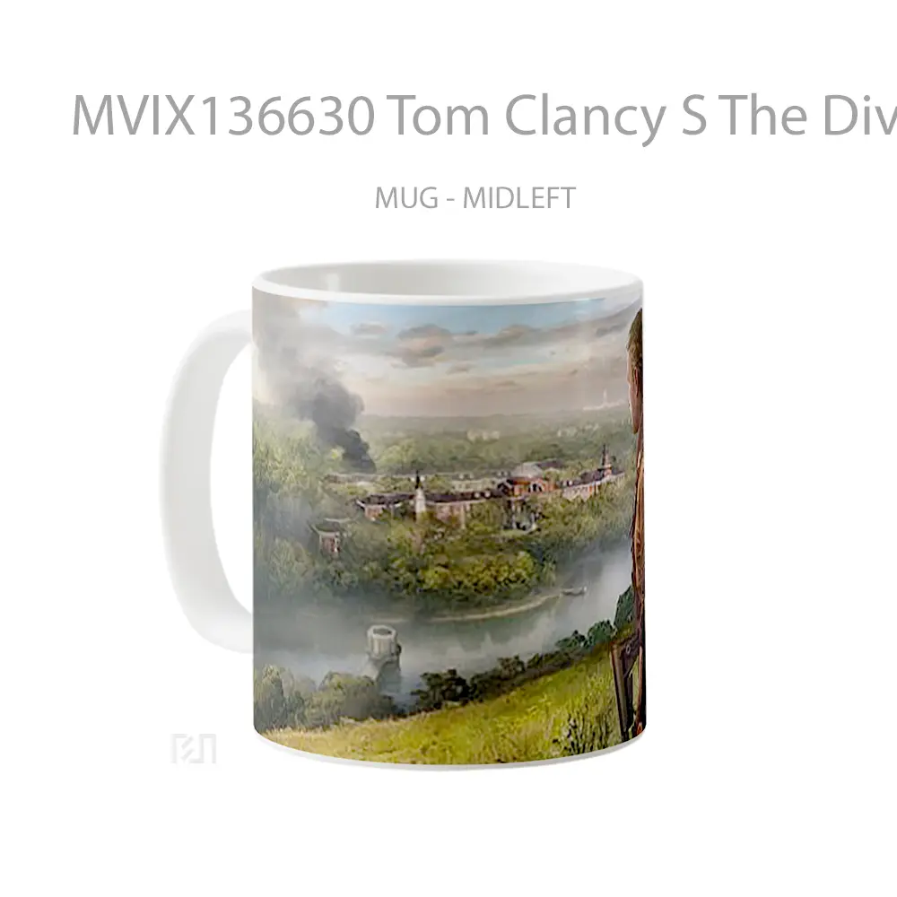 Mug Tom Clancy S The Division 2 Episodes Gelas Keramik Unik - All-side / Desain
