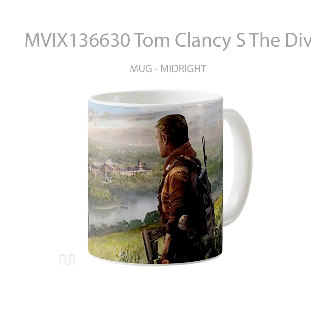 Mug Tom Clancy S The Division 2 Episodes Gelas Keramik Unik - All-side / Desain