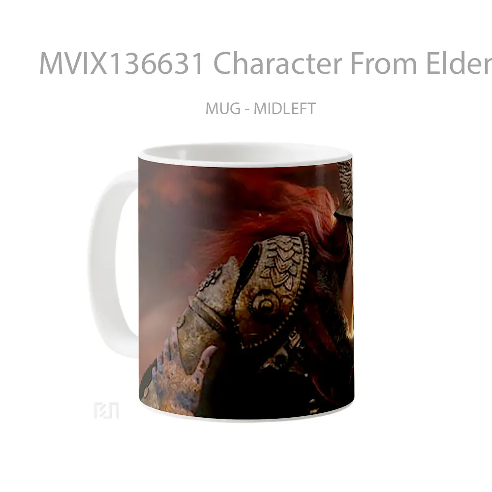 Mug Character From Elden Ring Gelas Keramik Unik - All-side / Desain