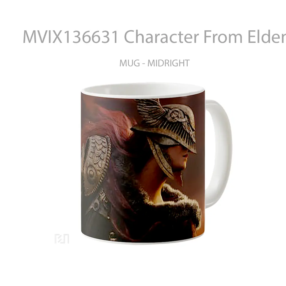 Mug Character From Elden Ring Gelas Keramik Unik - All-side / Desain