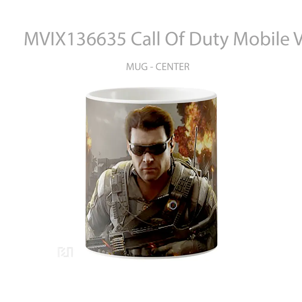 Mug Call Of Duty Mobile V2 Cangkir Gamer