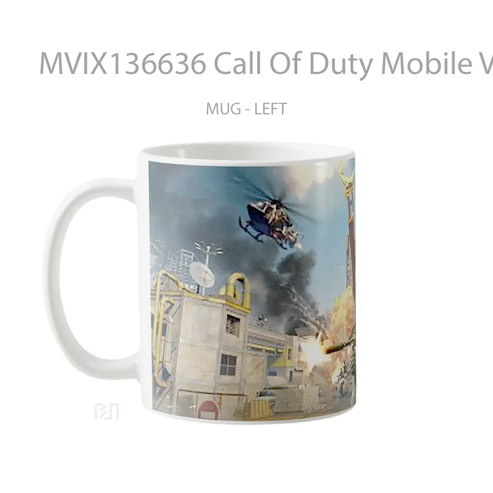 Mug Call Of Duty Mobile V3 Cangkir Gamer - All-side / Desain