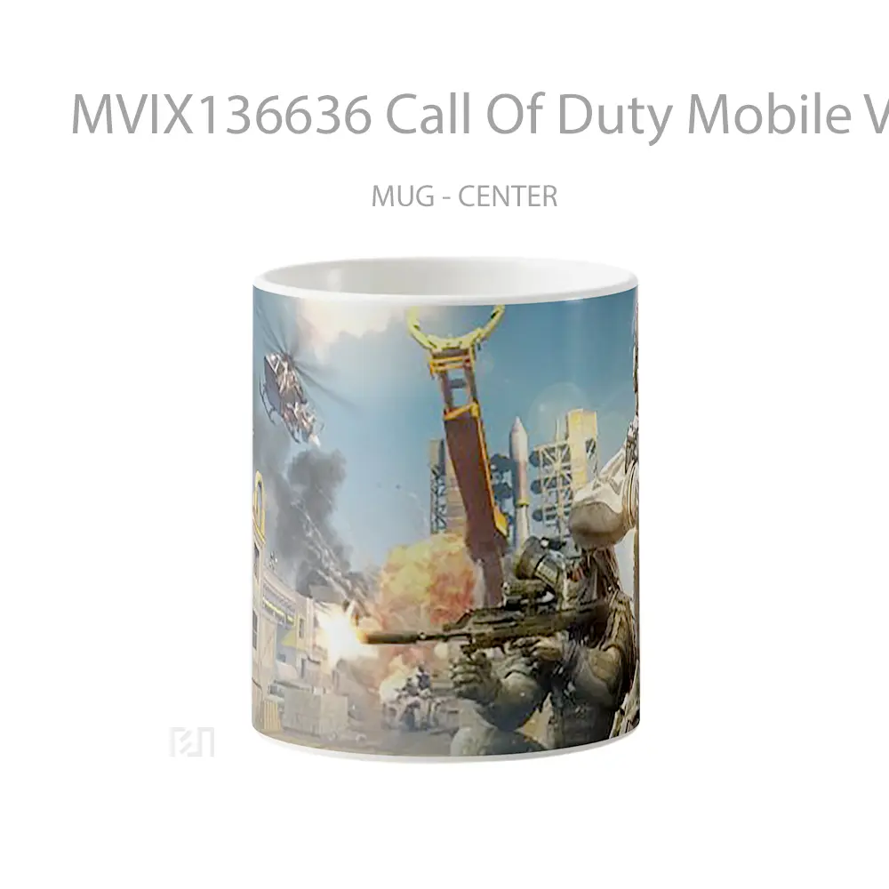 Mug Call Of Duty Mobile V3 Cangkir Gamer