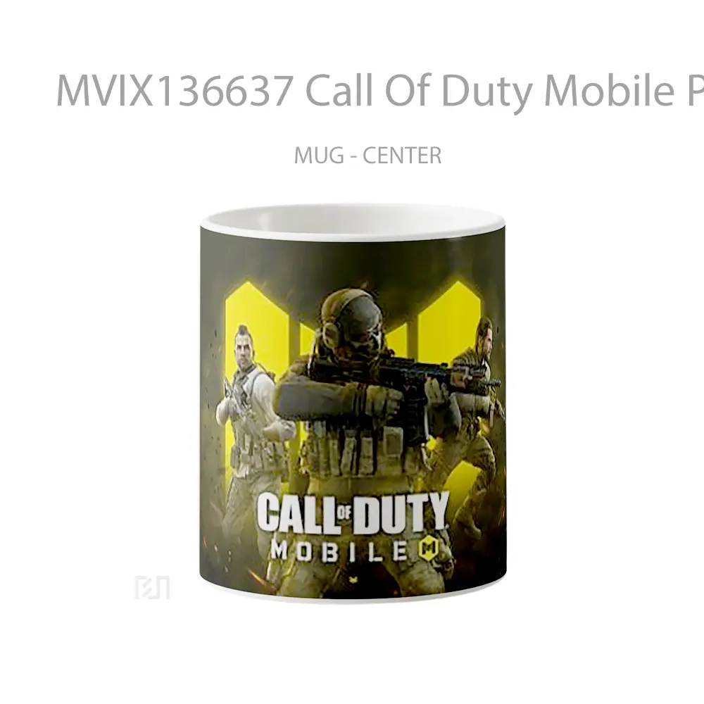 Mug Call Of Duty Mobile Poster Cangkir Gamer