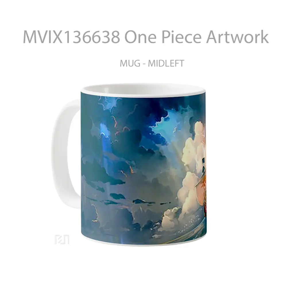 Mug One Piece Artwork Cangkir Anime - All-side / Desain