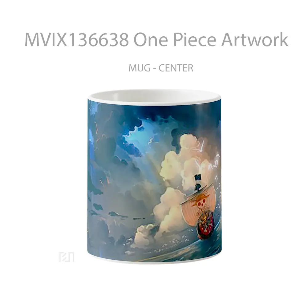 Mug One Piece Artwork Cangkir Anime