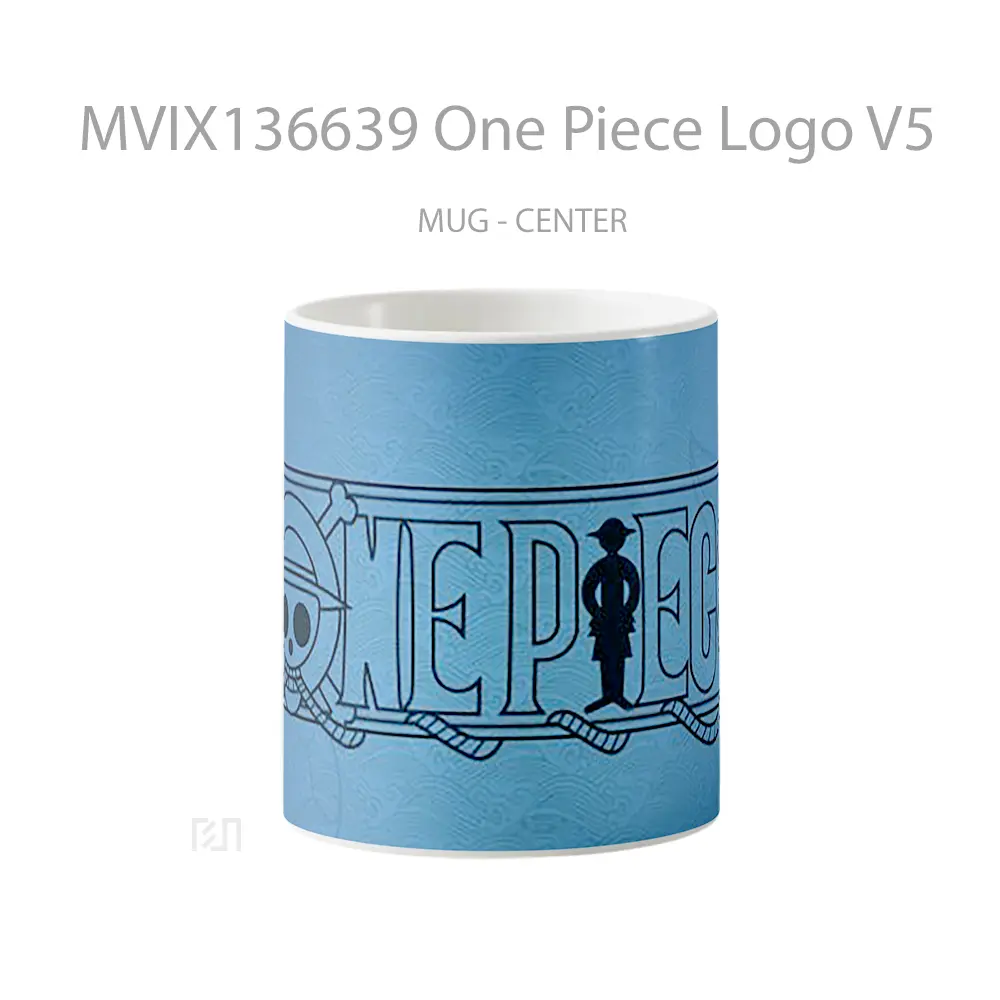 Mug One Piece Logo V5 Cangkir Anime