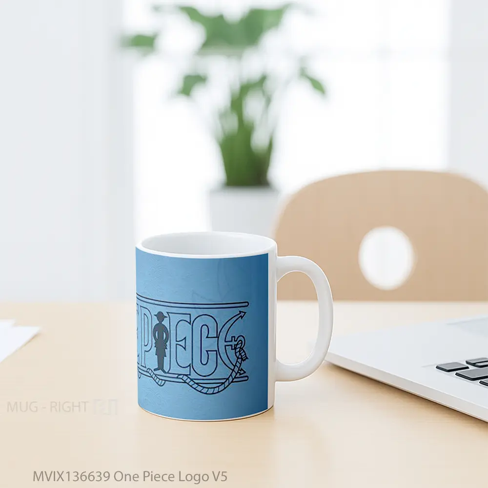 Mug One Piece Logo V5 Cangkir Anime - All-side / Desain