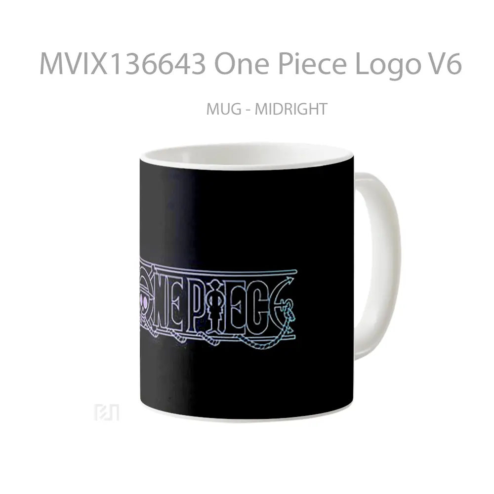 Mug One Piece Logo V6 Cangkir Anime - All-side / Desain