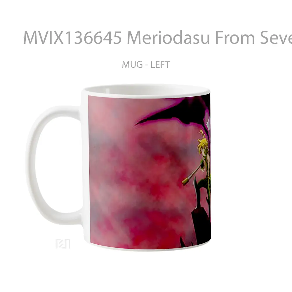 Mug Meriodasu From Seven Deadly Sins V1 Gelas Keramik Unik - All-side / Desain