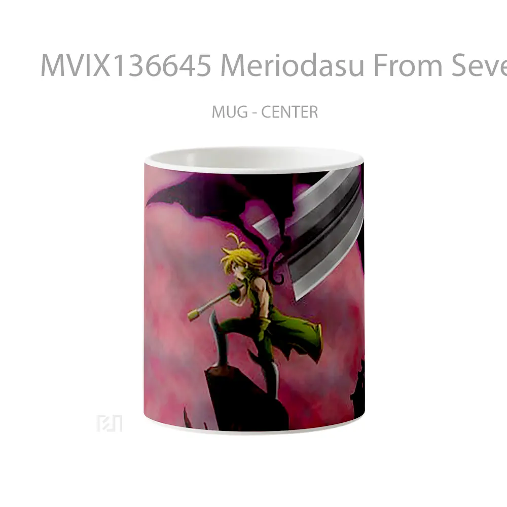 Mug Meriodasu From Seven Deadly Sins V1 Gelas Keramik Unik