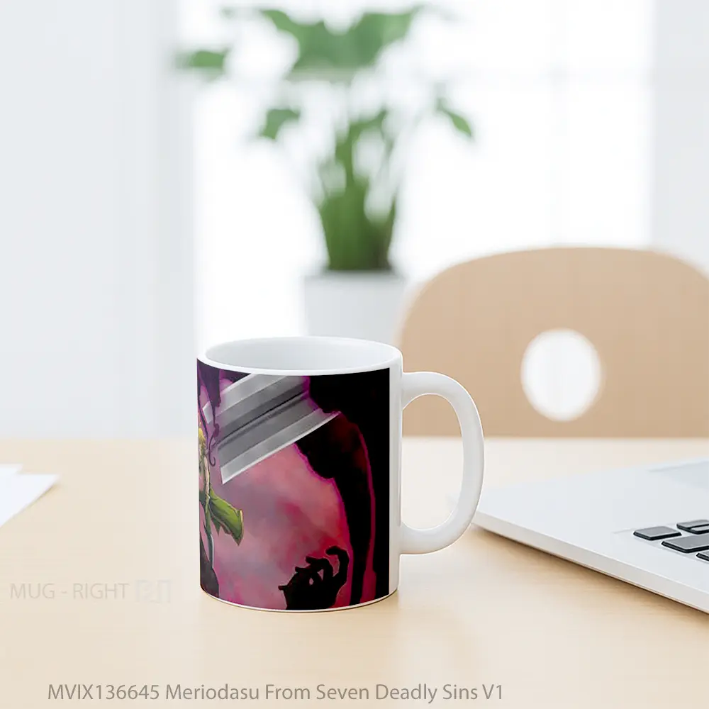 Mug Meriodasu From Seven Deadly Sins V1 Gelas Keramik Unik - All-side / Desain