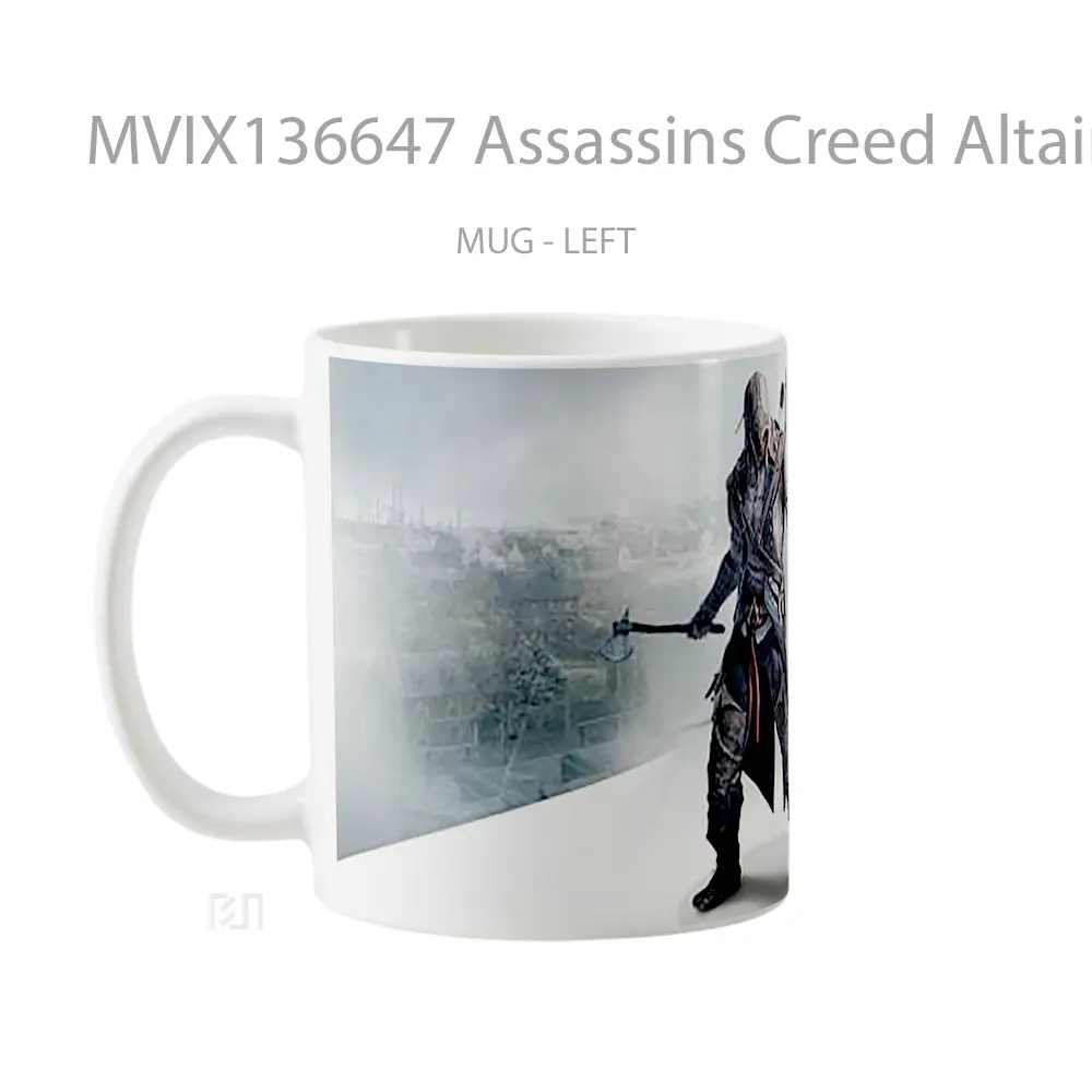 Mug Assassins Creed Altairs Chronicles Cangkir Gamer - All-side / Desain