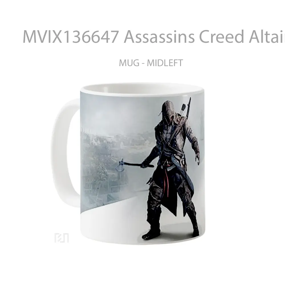 Mug Assassins Creed Altairs Chronicles Cangkir Gamer - All-side / Desain