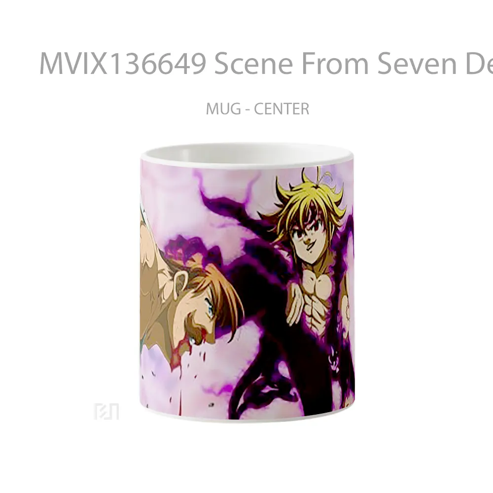 Mug Scene From Seven Deadly Sins Gelas Keramik Unik