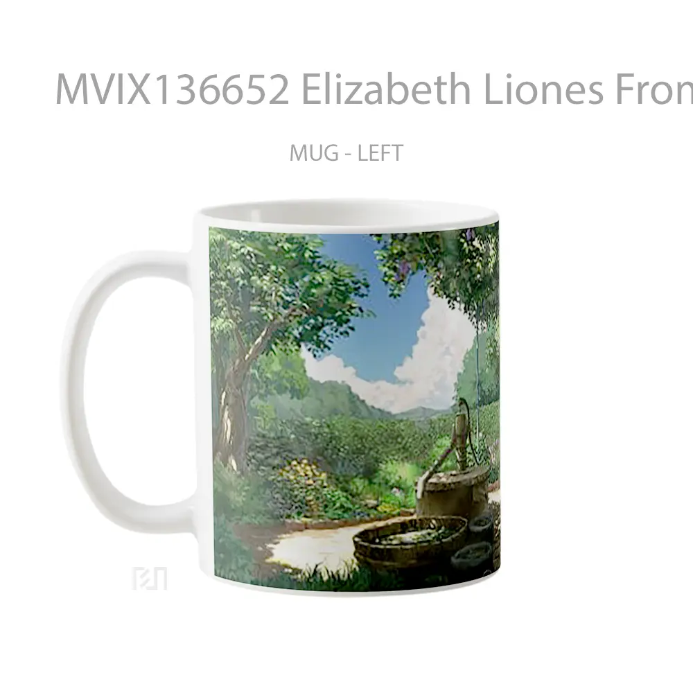Mug Elizabeth Liones From Seven Deadly Sins Gelas Keramik Unik - All-side / Desain