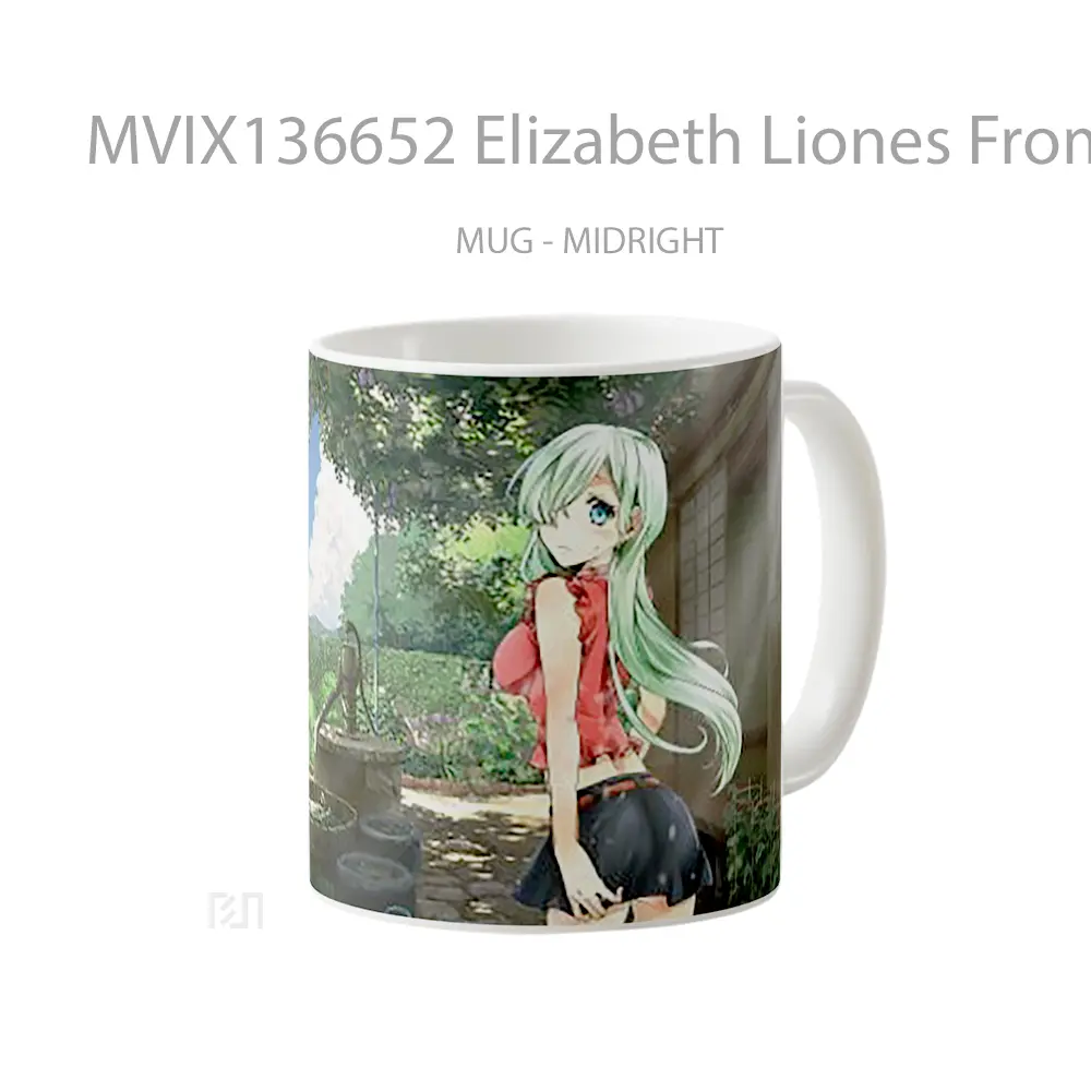 Mug Elizabeth Liones From Seven Deadly Sins Gelas Keramik Unik - All-side / Desain