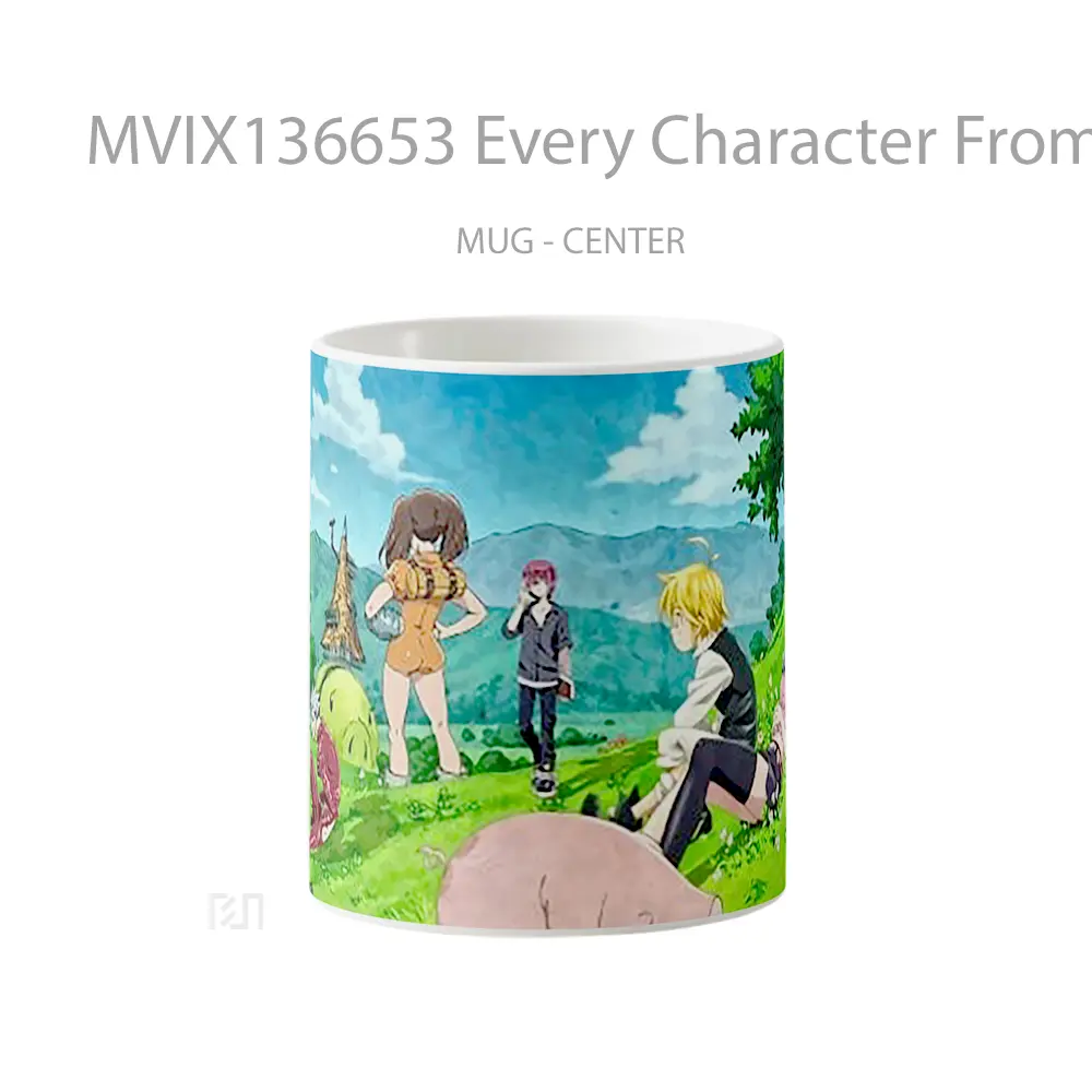Mug Every Character From Seven Deadly Sins Gelas Keramik Unik