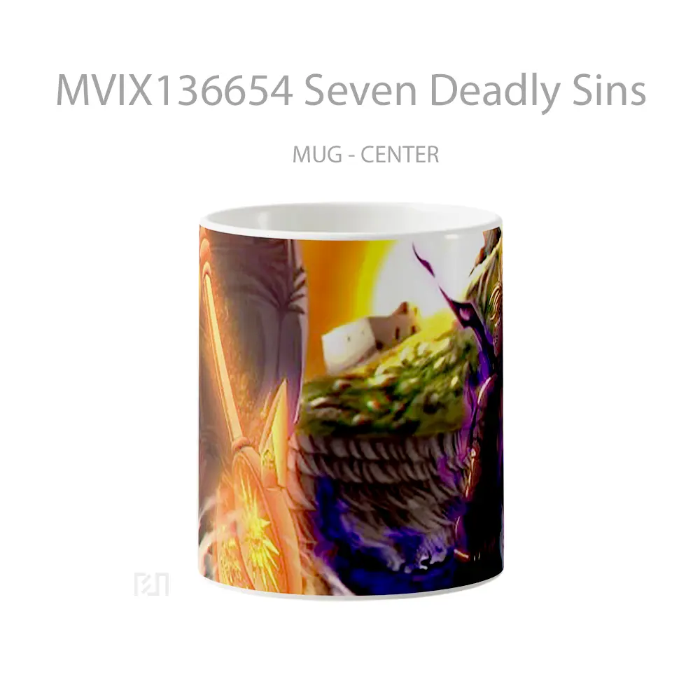 Mug Seven Deadly Sins Gelas Keramik Unik