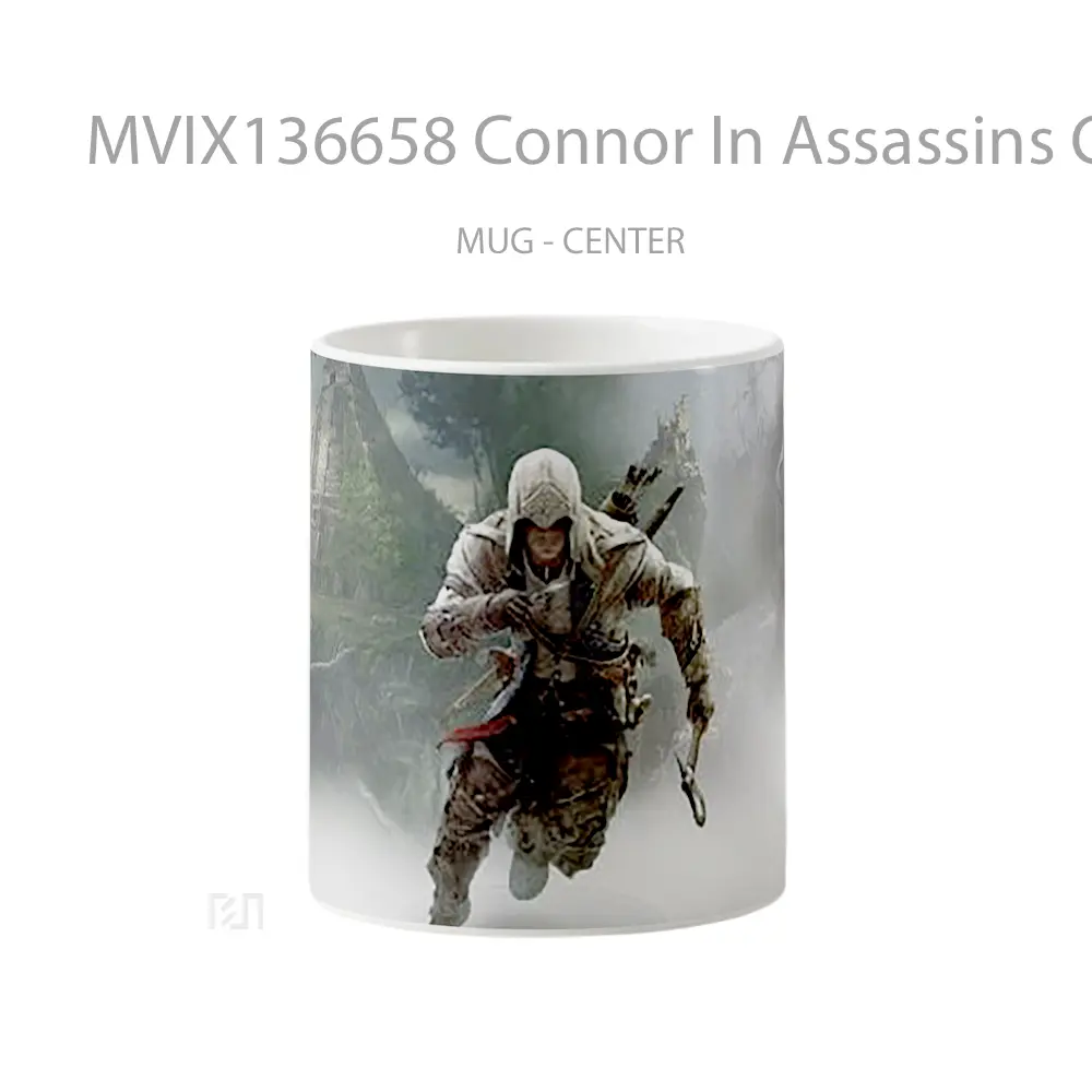Mug Connor In Assassins Creed 3 Cangkir Gamer